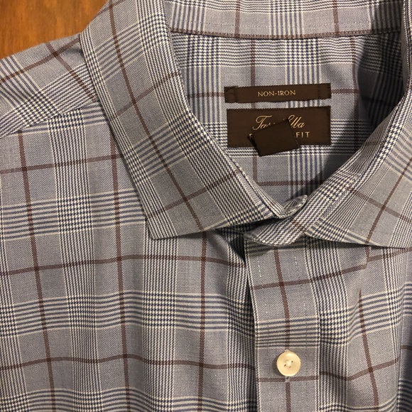 Tasso Elba Men's Classic/Regular Plaid Shirt. XXL